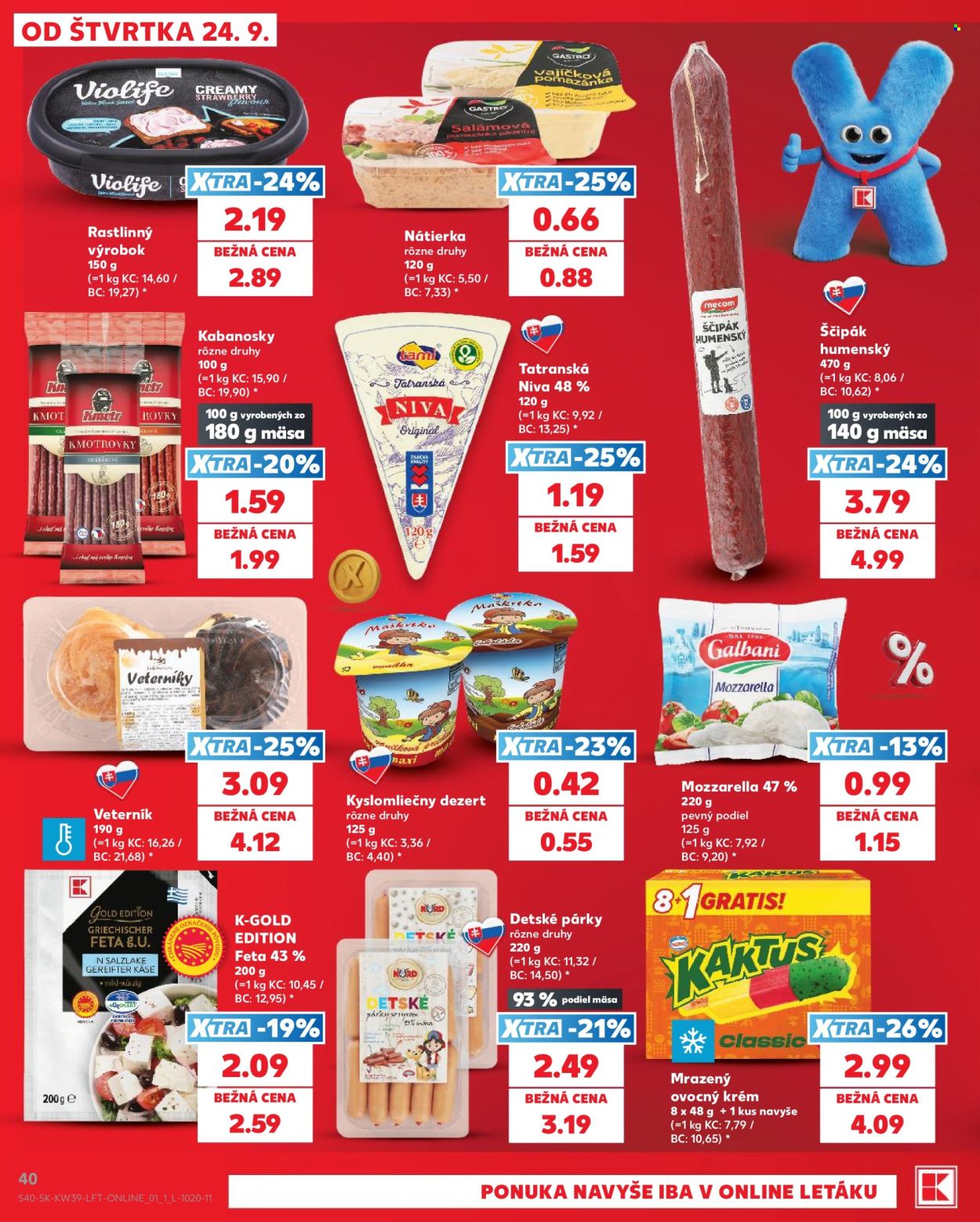 Leták Kaufland - 23.9.2026 - 23.9.2026. Strana 40