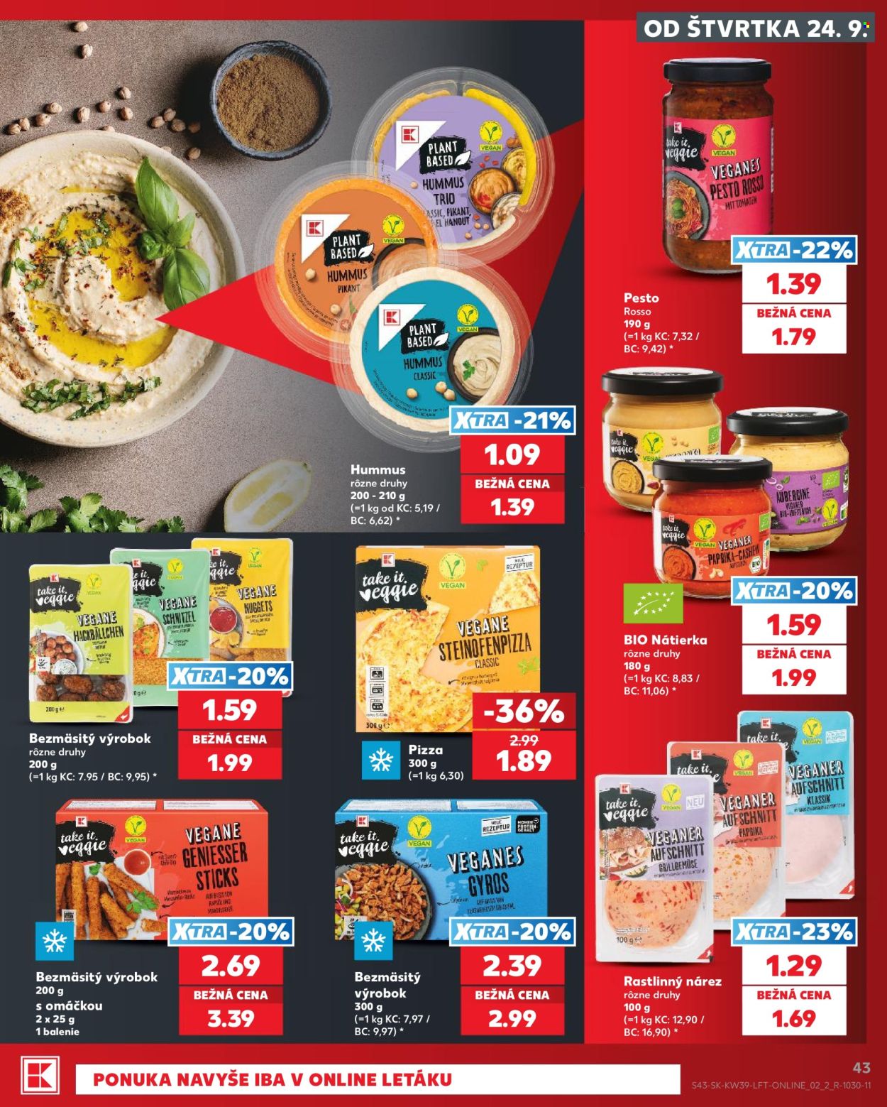 Leták Kaufland - 23.9.2026 - 23.9.2026. Strana 43