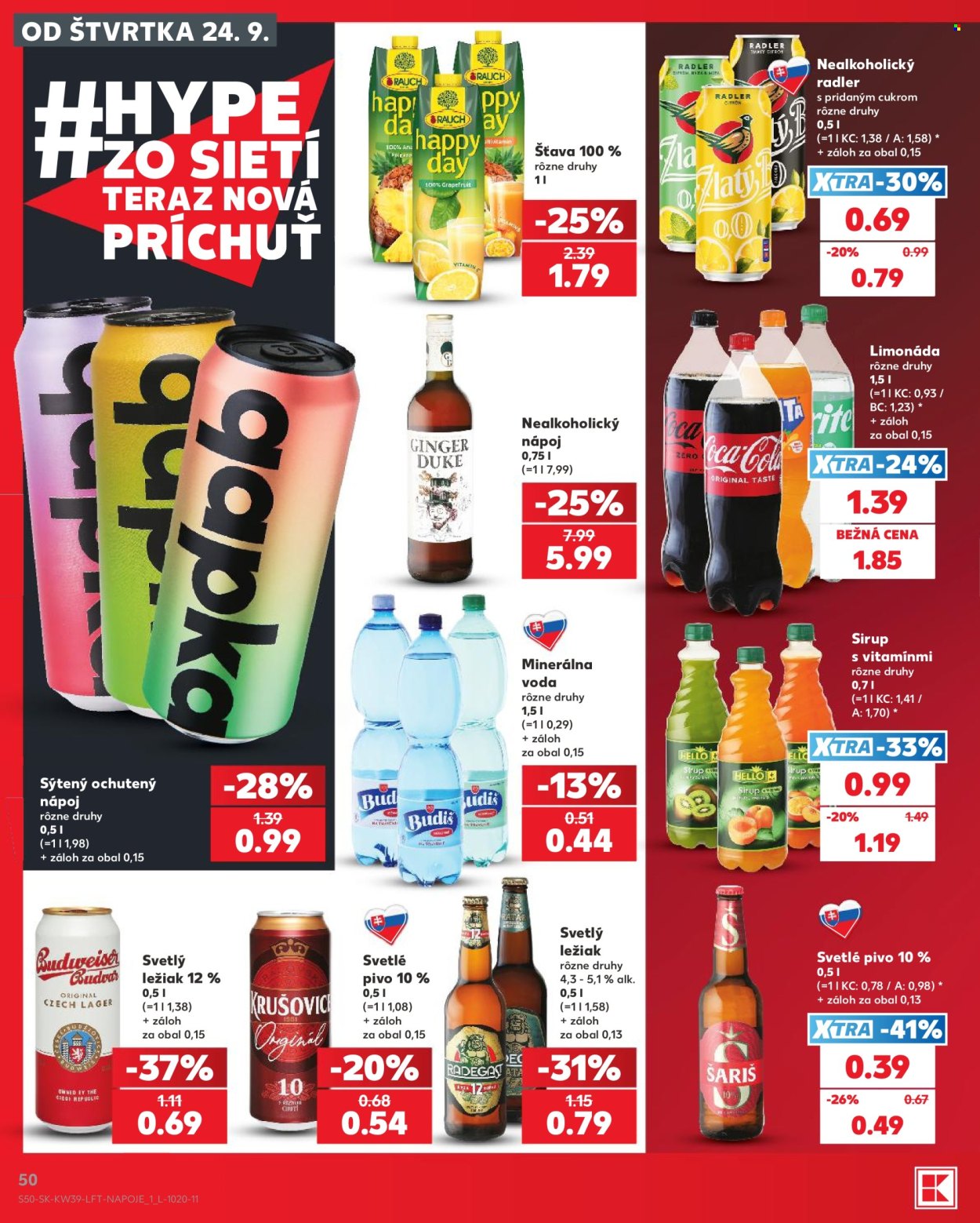 Leták Kaufland - 23.9.2026 - 23.9.2026. Strana 50