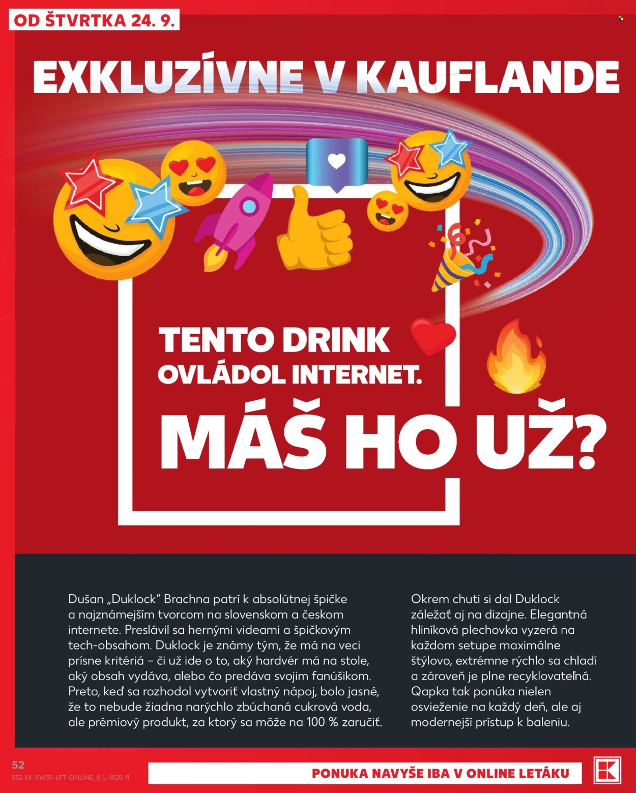 Leták Kaufland - 23.9.2026 - 23.9.2026. Strana 52
