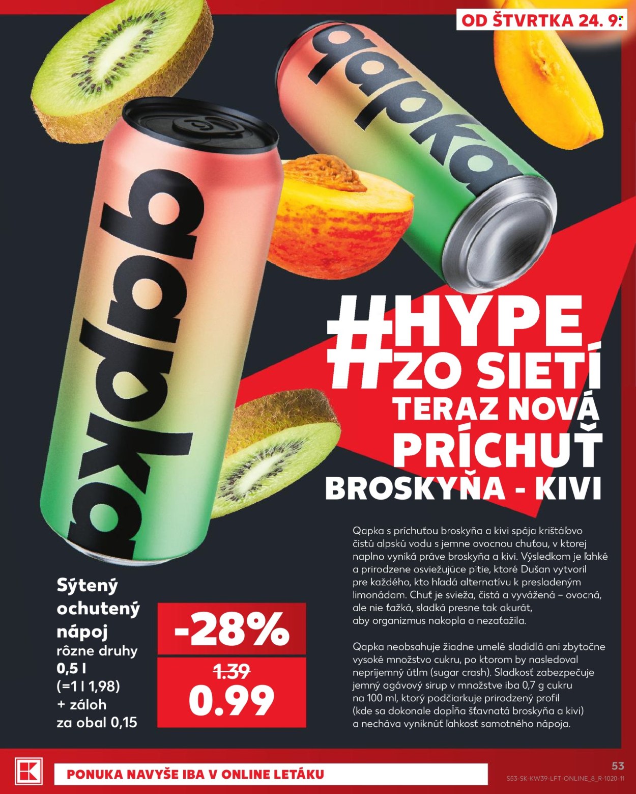 Leták Kaufland - 23.9.2026 - 23.9.2026. Strana 53