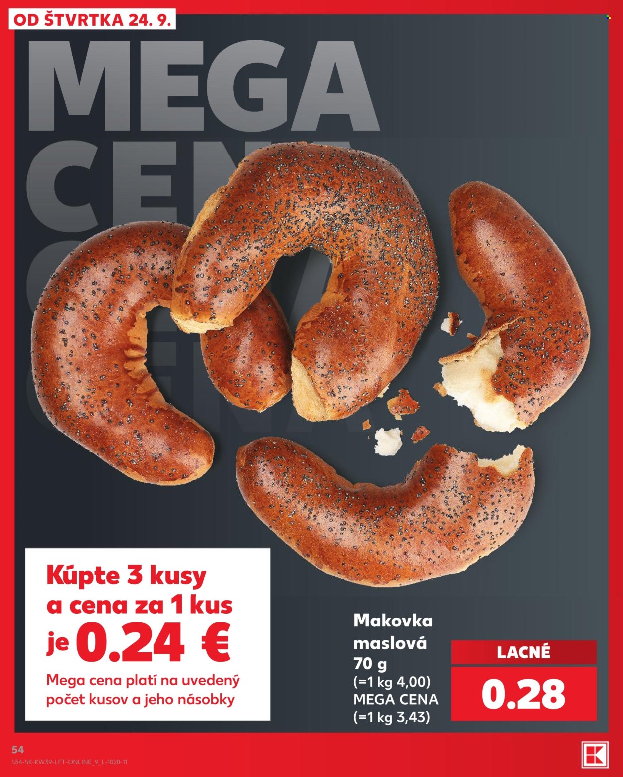 Leták Kaufland - 23.9.2026 - 23.9.2026. Strana 54