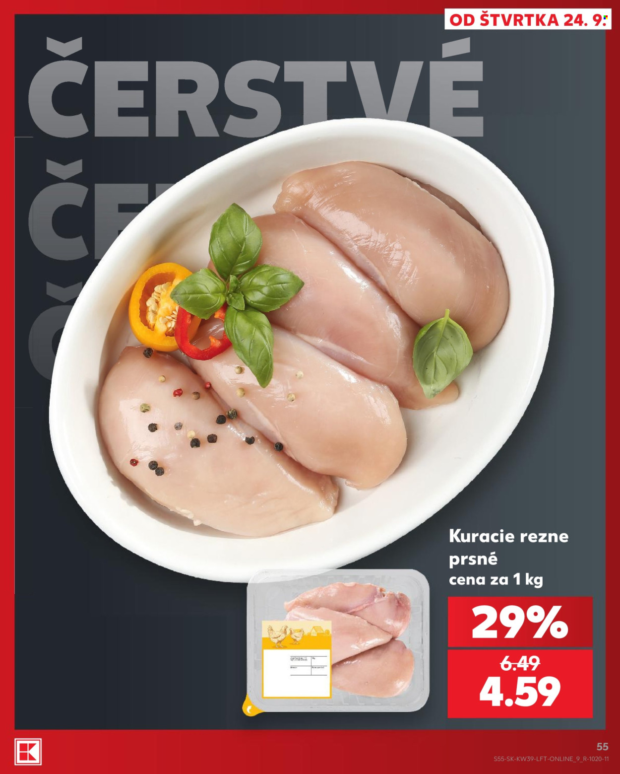 Leták Kaufland - 23.9.2026 - 23.9.2026. Strana 55
