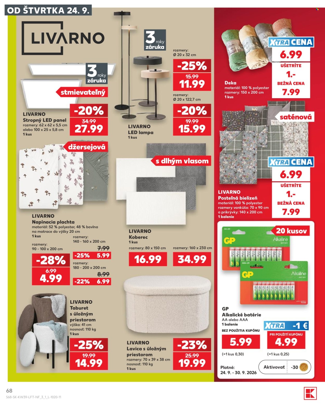Leták Kaufland - 23.9.2026 - 23.9.2026. Strana 68