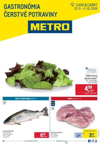Leták Metro - 23.9.2026 - 6.10.2026.