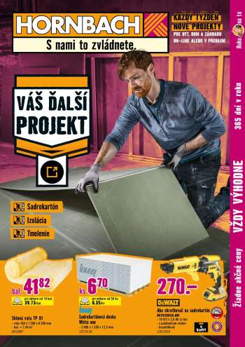 Leták Hornbach - 23.9.2026 - 7.10.2026.