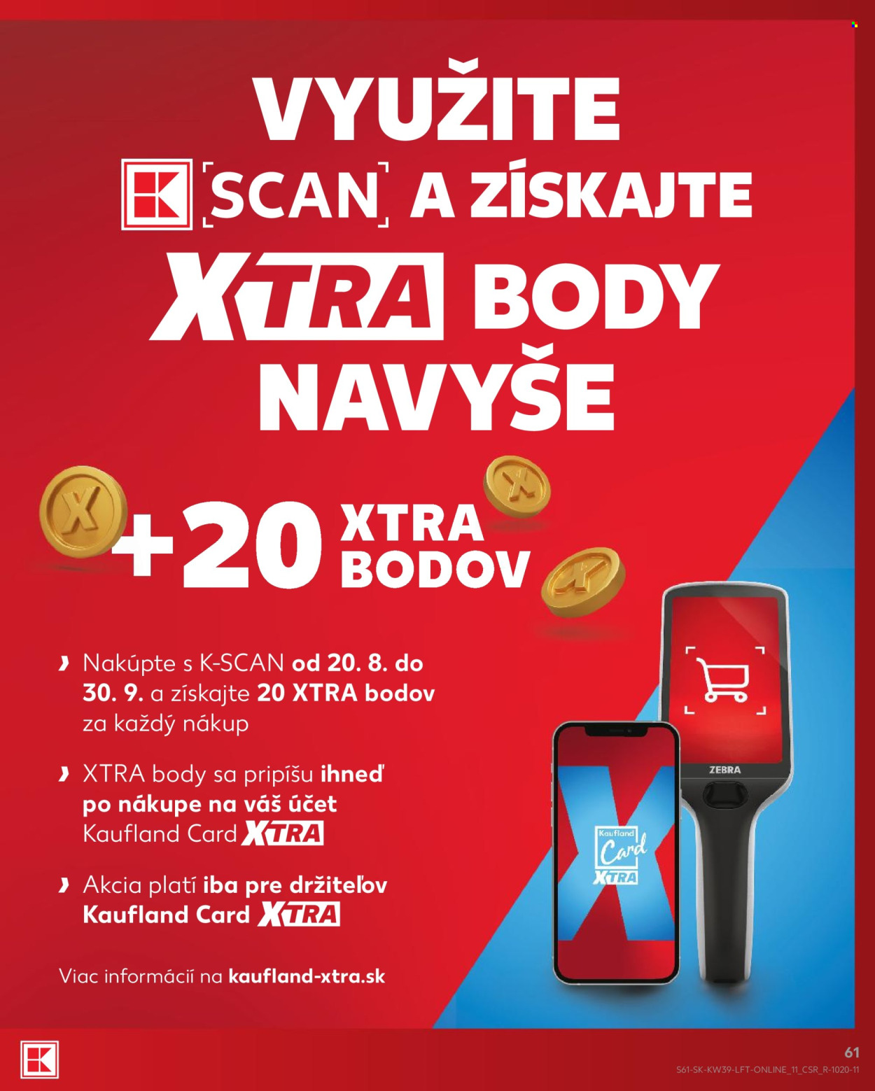 Leták Kaufland - 24.9.2026 - 30.9.2026. Strana 61