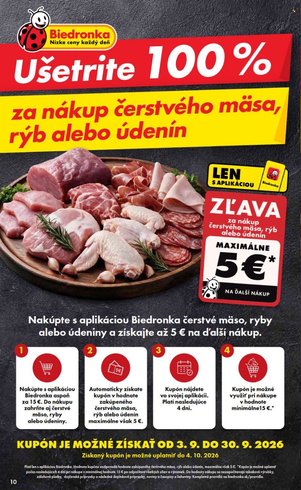 Leták Biedronka - 28.9.2026 - 30.9.2026. Strana 10