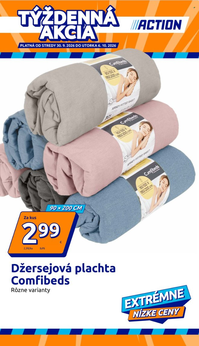 Leták Action - 30.9.2026 - 6.10.2026. Strana 1