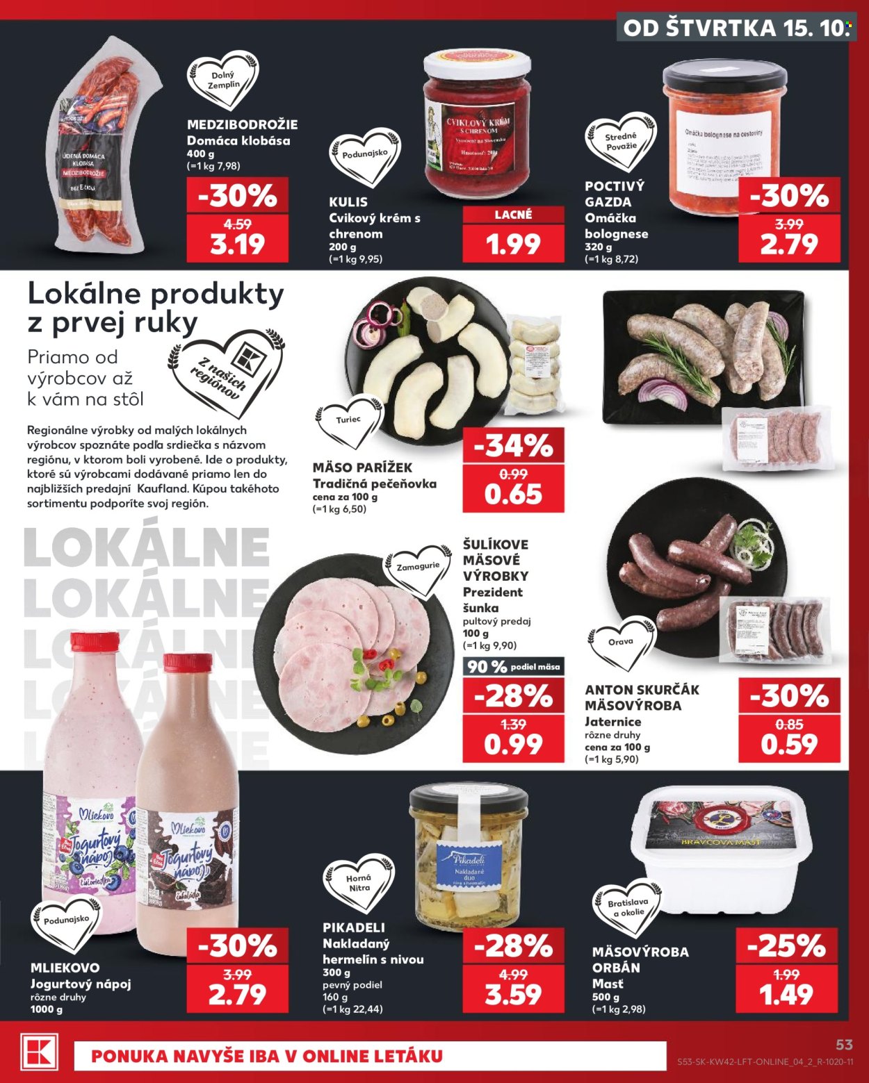 Leták Kaufland - 15.10.2026 - 21.10.2026. Strana 53