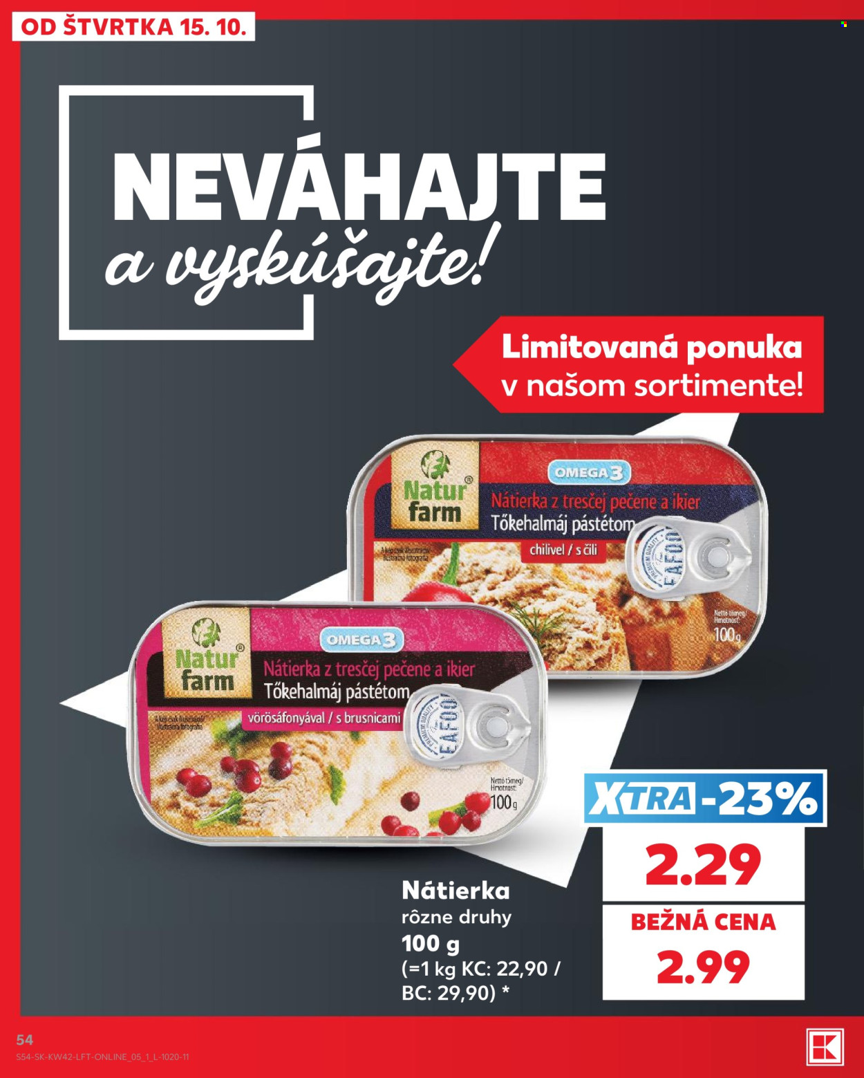 Leták Kaufland - 15.10.2026 - 21.10.2026. Strana 54