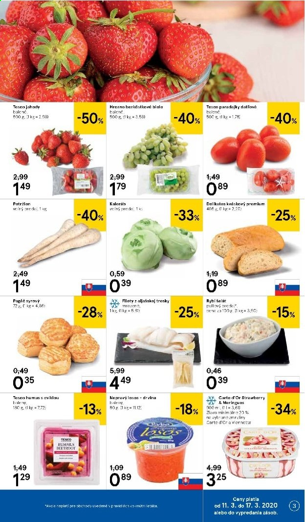 Leták TESCO hypermarket - 11.3.2020 - 17.3.2020. Strana 3