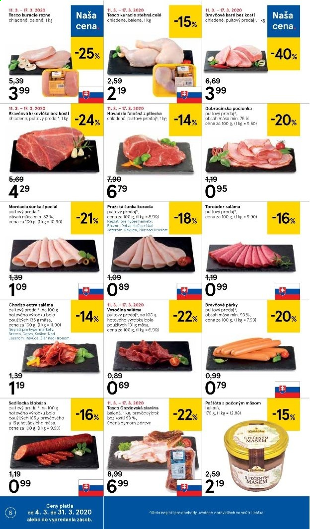 Leták TESCO hypermarket - 11.3.2020 - 17.3.2020. Strana 6