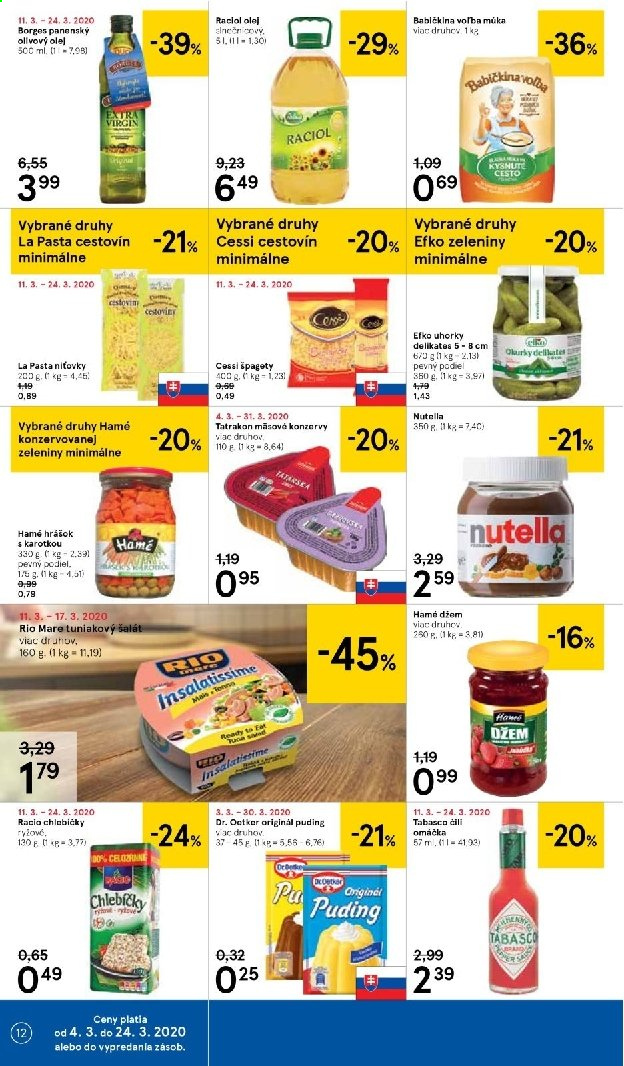 Leták TESCO hypermarket - 11.3.2020 - 17.3.2020. Strana 12