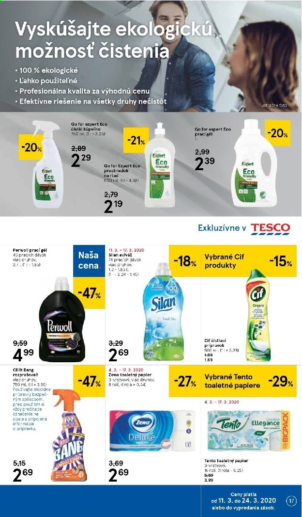 Leták TESCO hypermarket - 11.3.2020 - 17.3.2020. Strana 17