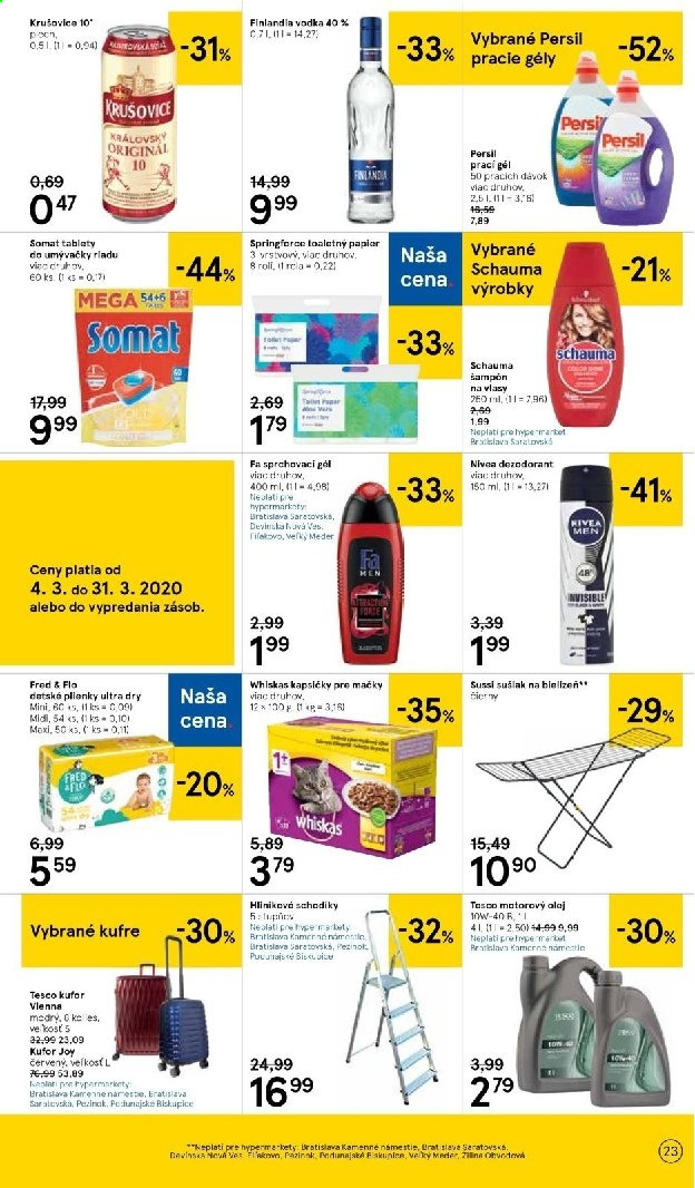 Leták TESCO hypermarket - 11.3.2020 - 17.3.2020. Strana 23