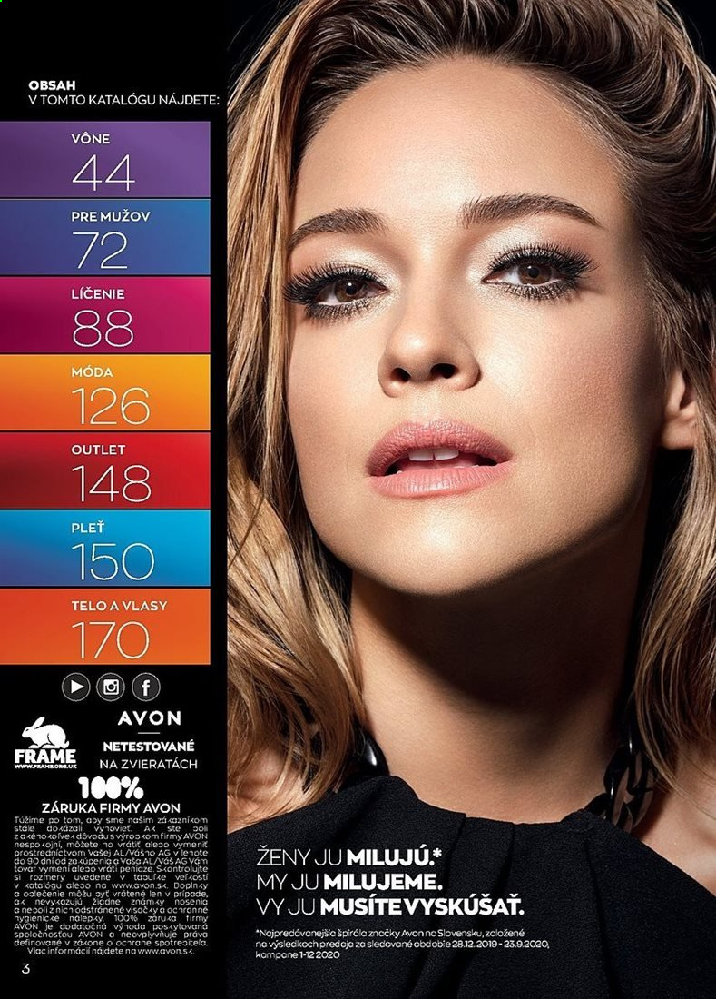 Leták Avon - 1.1.2021 - 31.1.2021. Strana 3