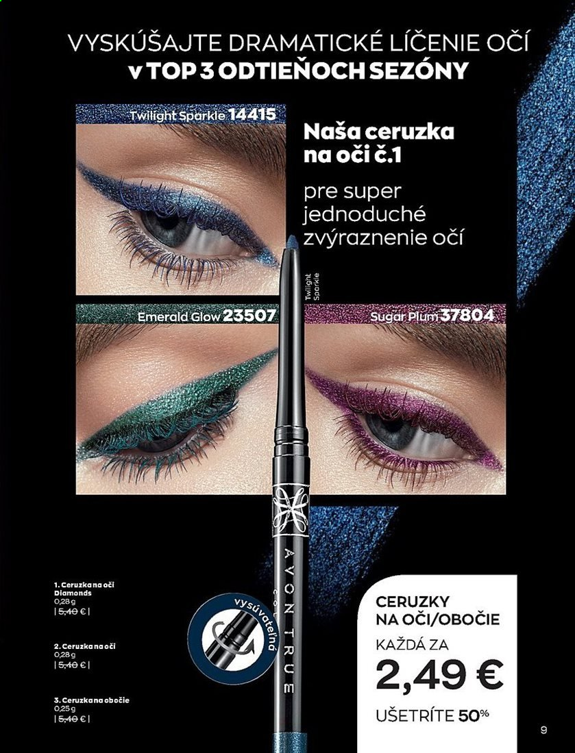 Leták Avon - 1.1.2021 - 31.1.2021. Strana 9