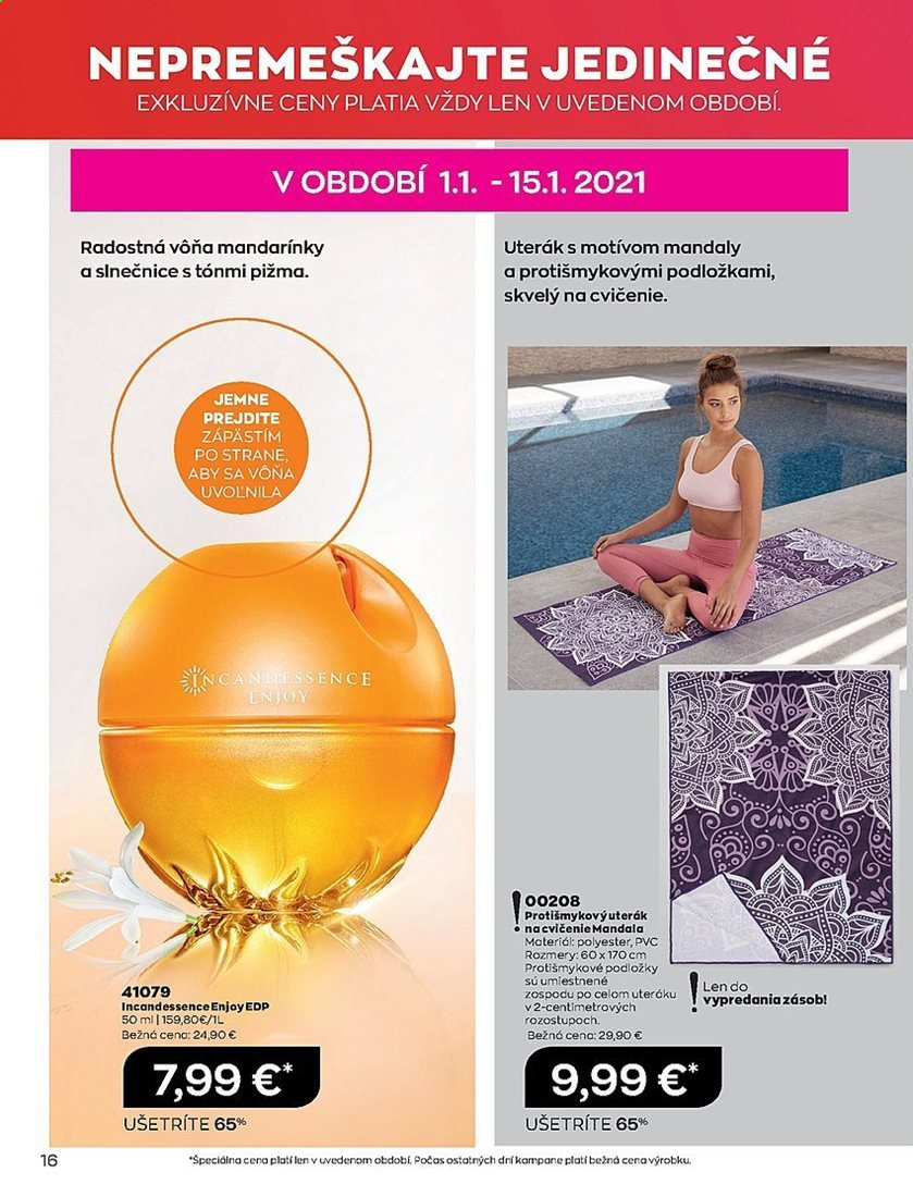 Leták Avon - 1.1.2021 - 31.1.2021. Strana 16