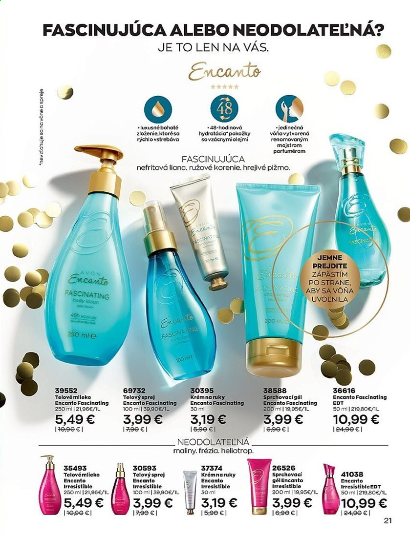 Leták Avon - 1.1.2021 - 31.1.2021. Strana 21