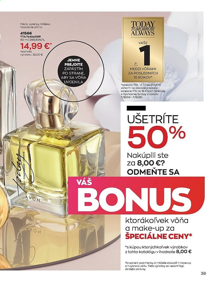 Leták Avon - 1.1.2021 - 31.1.2021. Strana 39