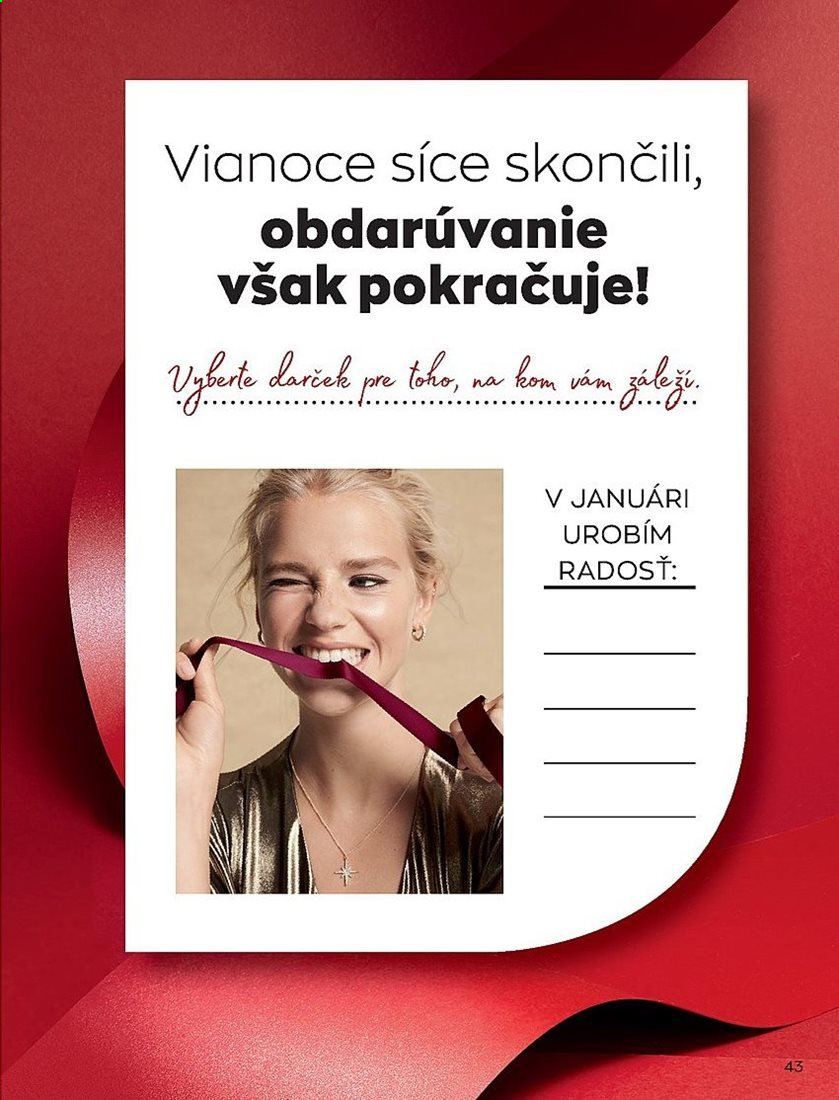 Leták Avon - 1.1.2021 - 31.1.2021. Strana 43