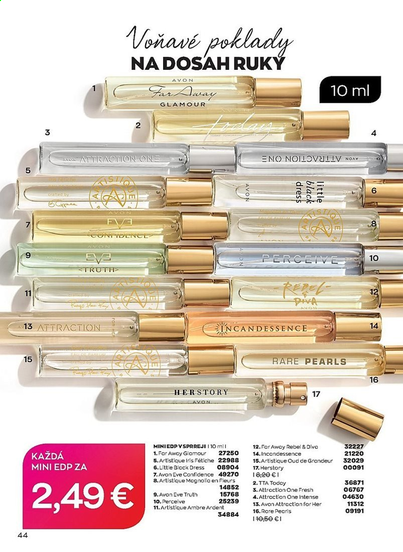 Leták Avon - 1.1.2021 - 31.1.2021. Strana 44