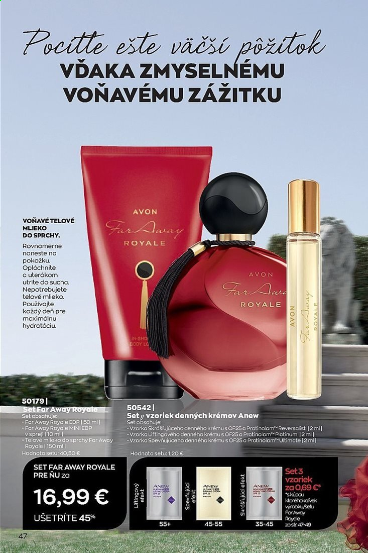 Leták Avon - 1.1.2021 - 31.1.2021. Strana 47