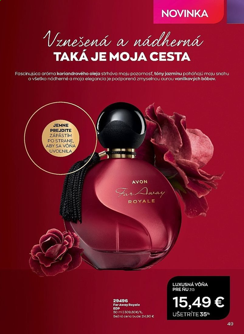 Leták Avon - 1.1.2021 - 31.1.2021. Strana 49