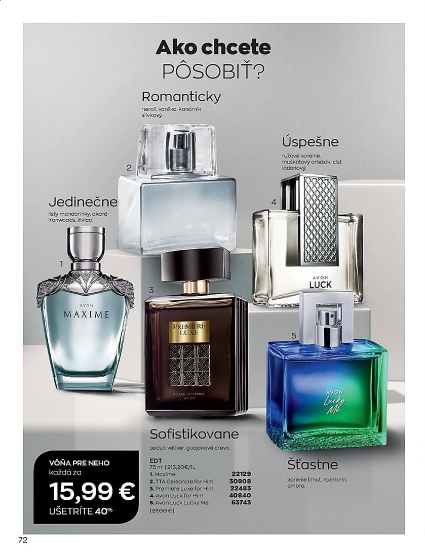 Leták Avon - 1.1.2021 - 31.1.2021. Strana 72