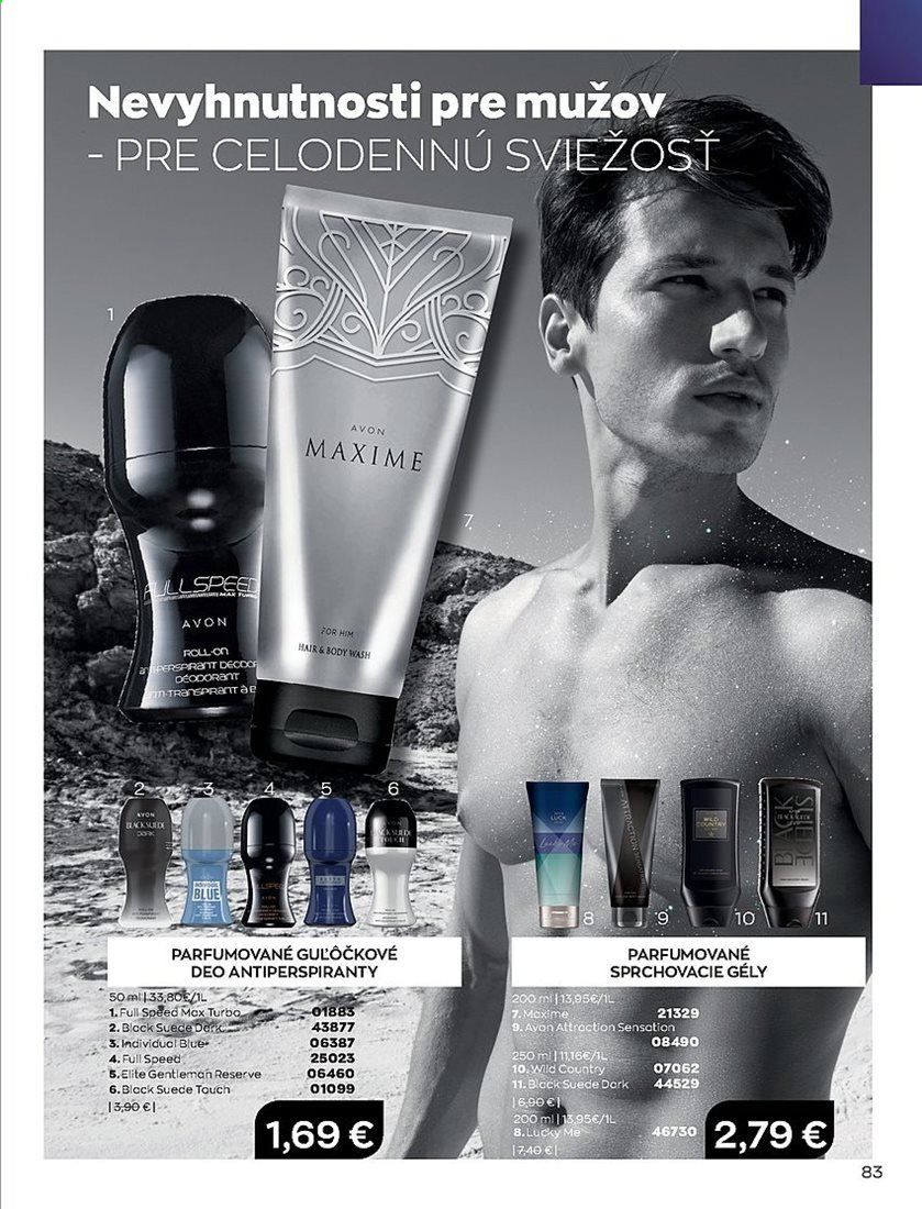Leták Avon - 1.1.2021 - 31.1.2021. Strana 83