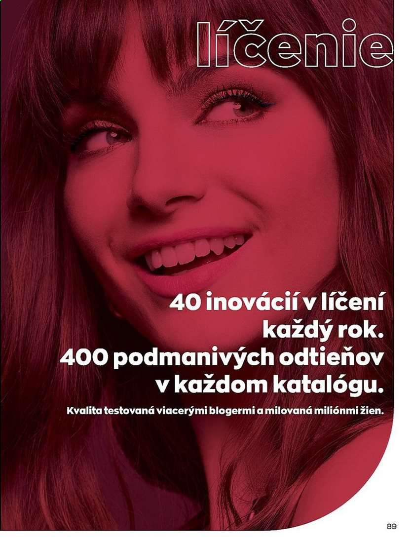 Leták Avon - 1.1.2021 - 31.1.2021. Strana 89