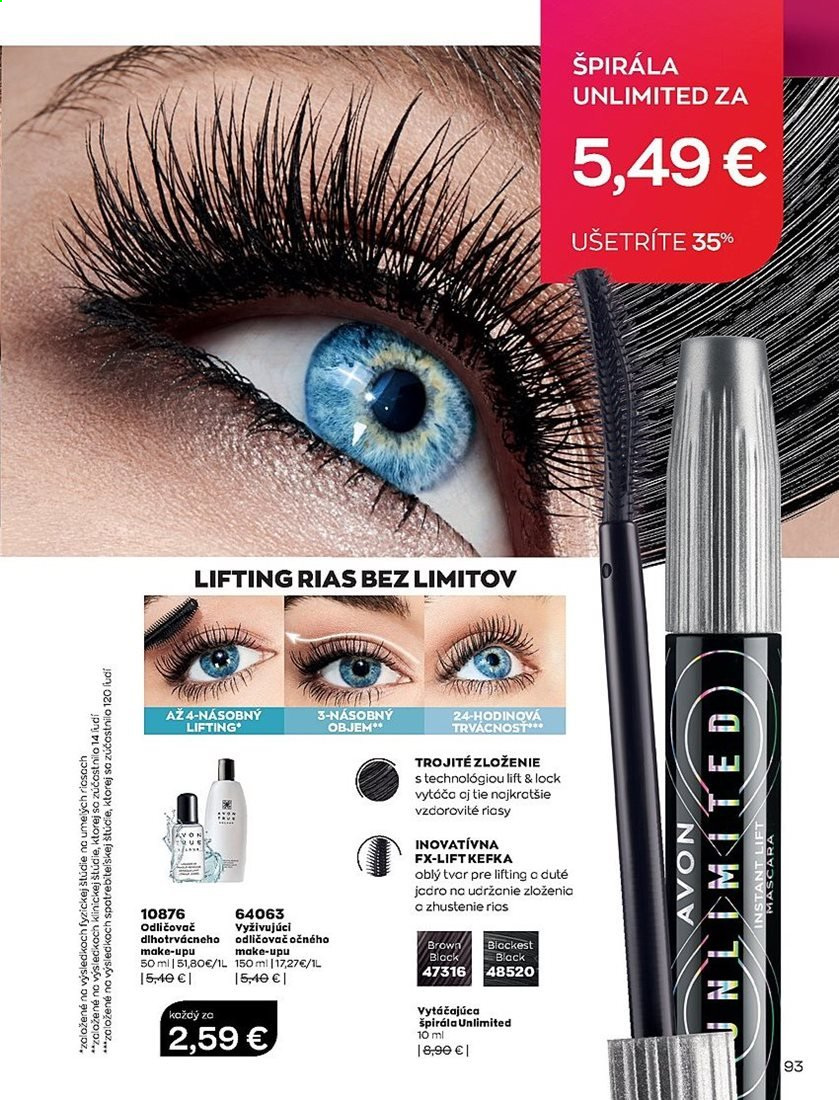 Leták Avon - 1.1.2021 - 31.1.2021. Strana 93