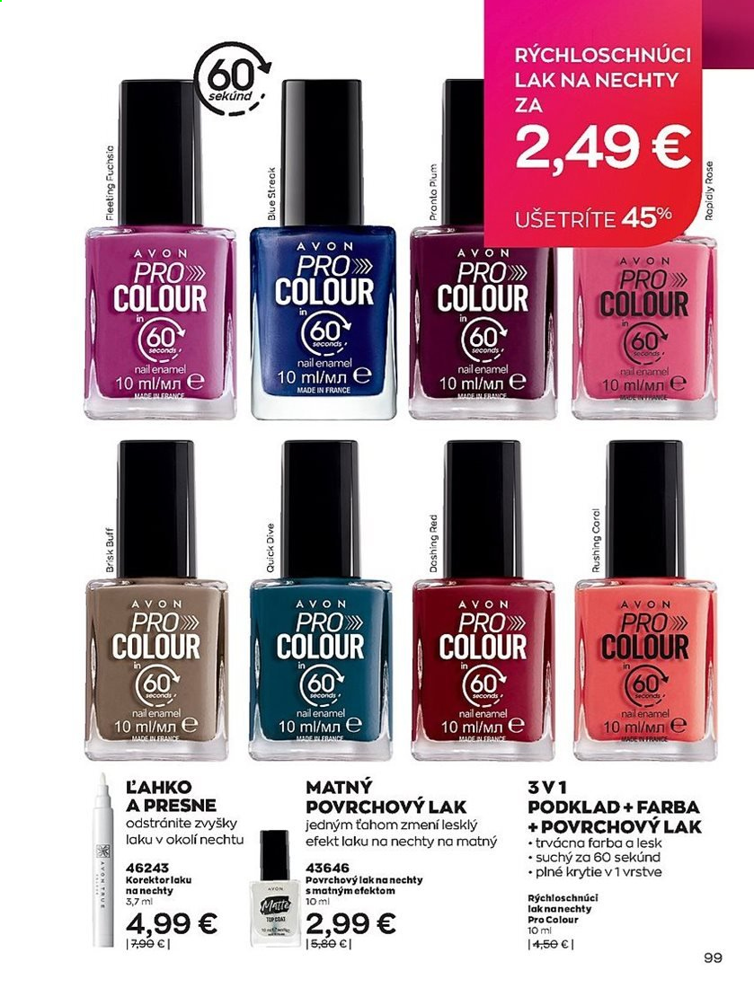 Leták Avon - 1.1.2021 - 31.1.2021. Strana 99
