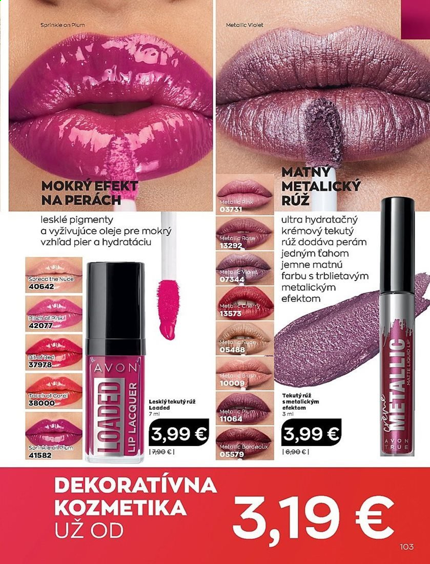 Leták Avon - 1.1.2021 - 31.1.2021. Strana 103