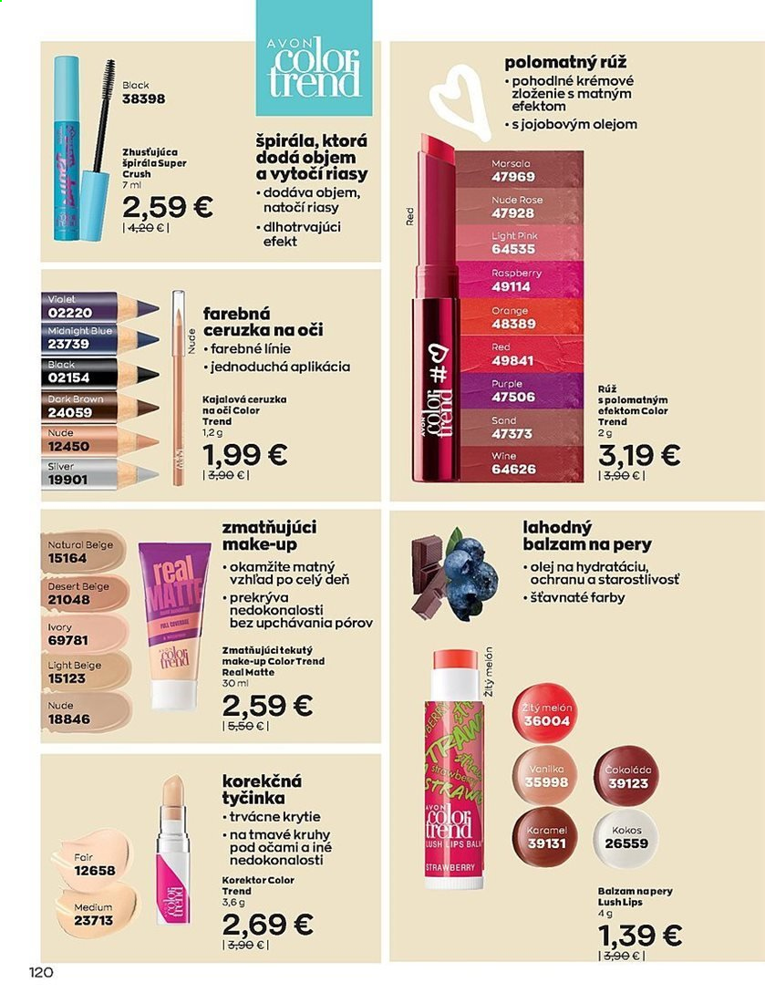 Leták Avon - 1.1.2021 - 31.1.2021. Strana 120