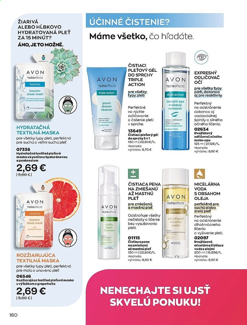 Leták Avon - 1.1.2021 - 31.1.2021. Strana 160