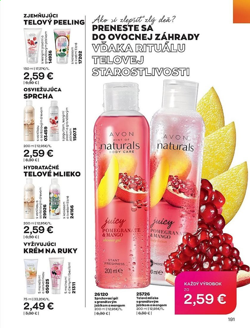 Leták Avon - 1.1.2021 - 31.1.2021. Strana 191