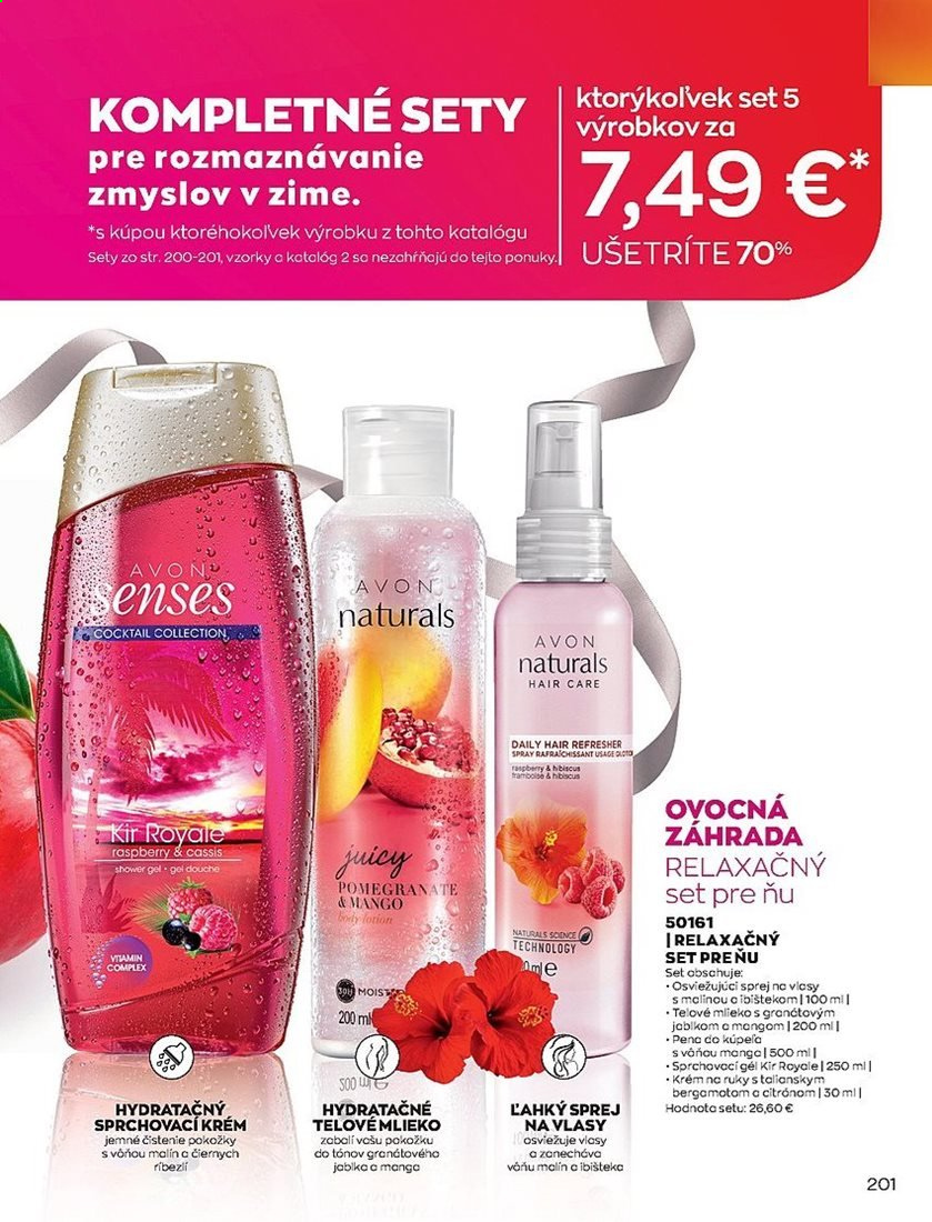 Leták Avon - 1.1.2021 - 31.1.2021. Strana 201