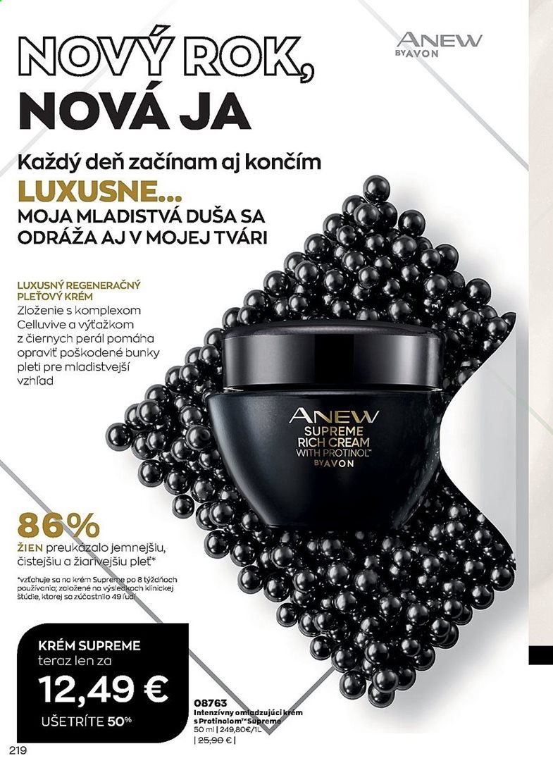 Leták Avon - 1.1.2021 - 31.1.2021. Strana 219