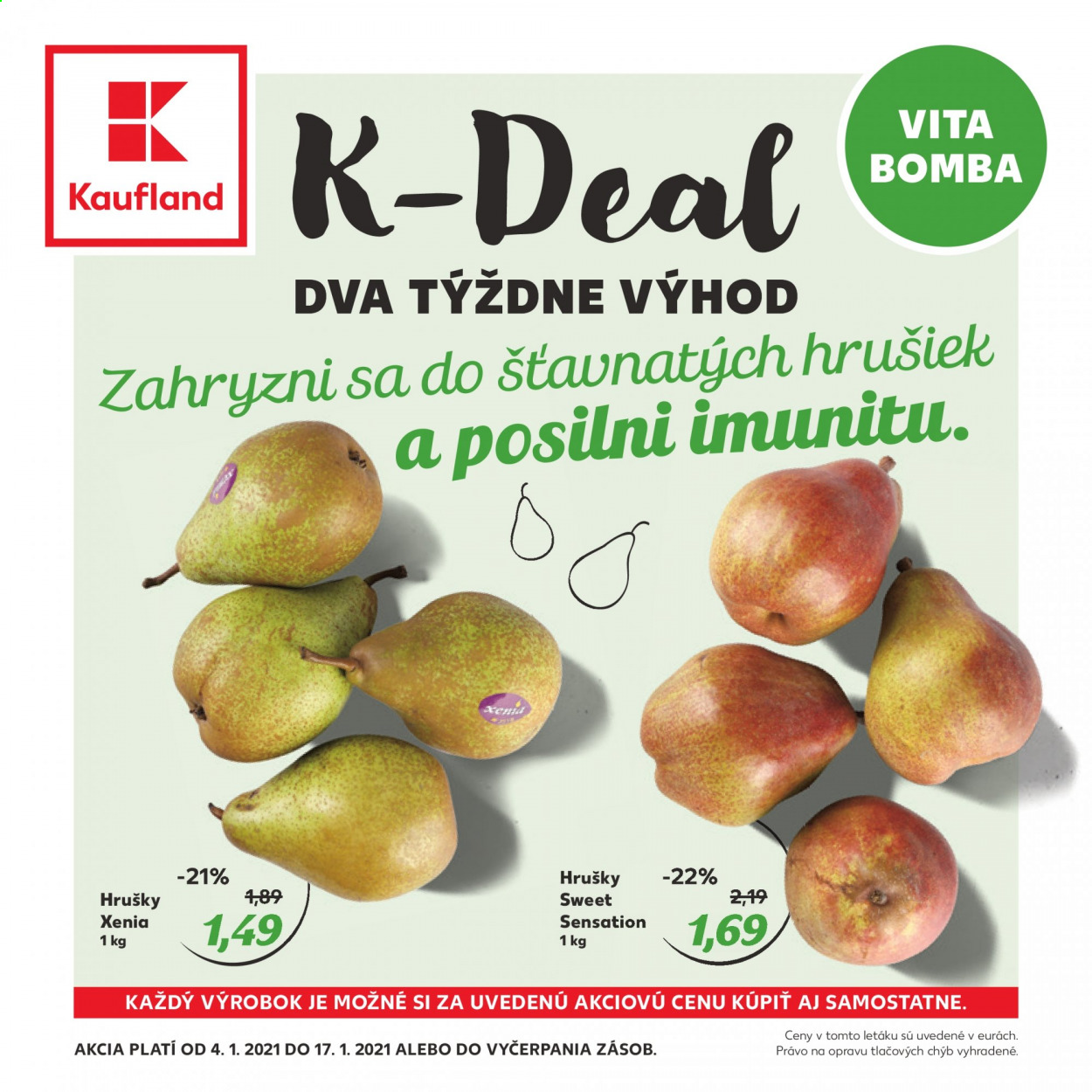Leták Kaufland - 4.1.2021 - 17.1.2021. Strana 4