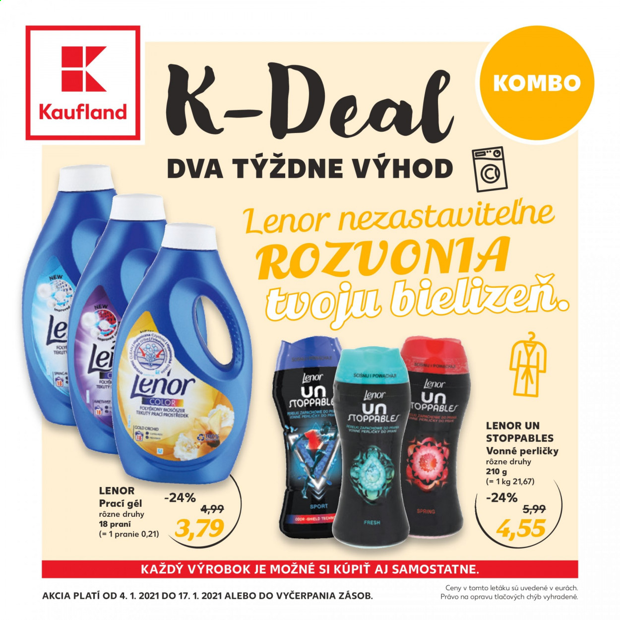 Leták Kaufland - 4.1.2021 - 17.1.2021. Strana 14