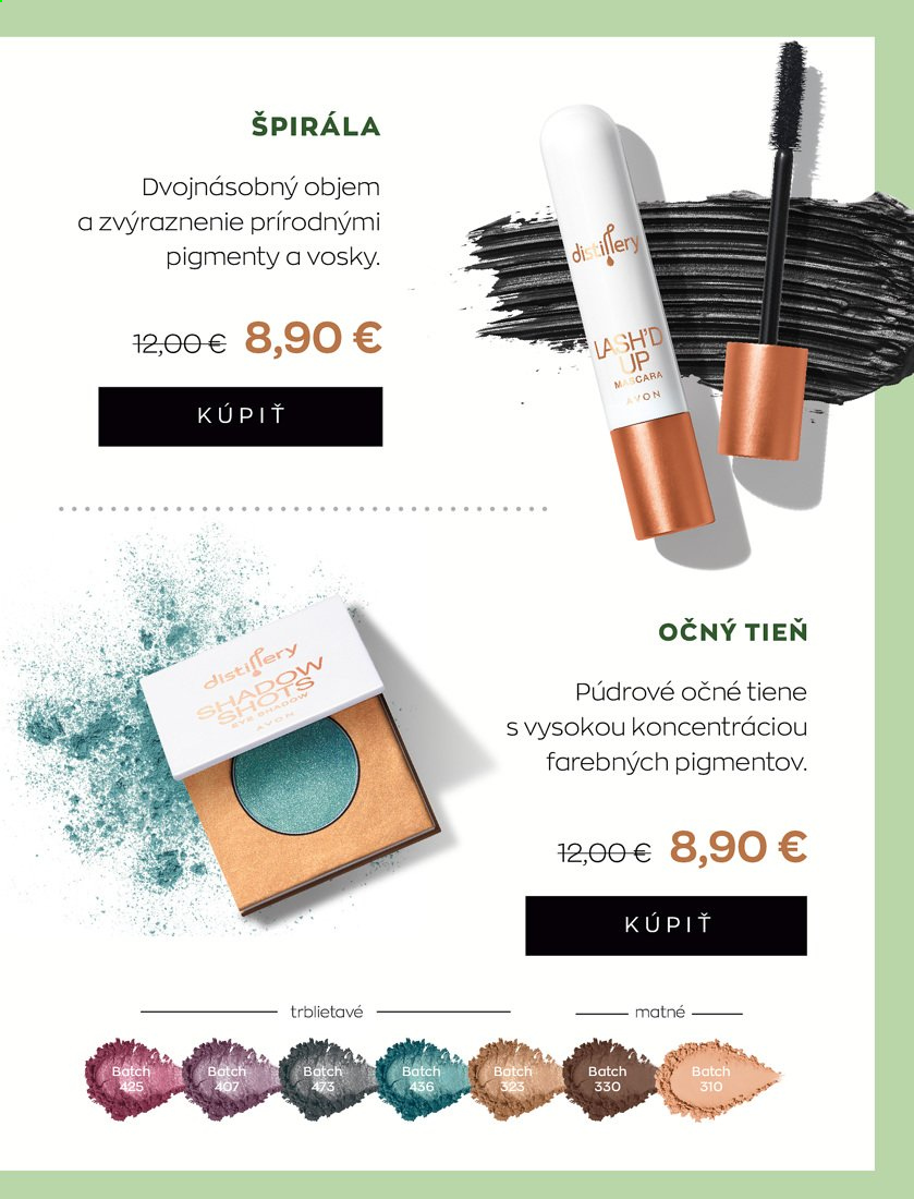Leták Avon. Strana 9