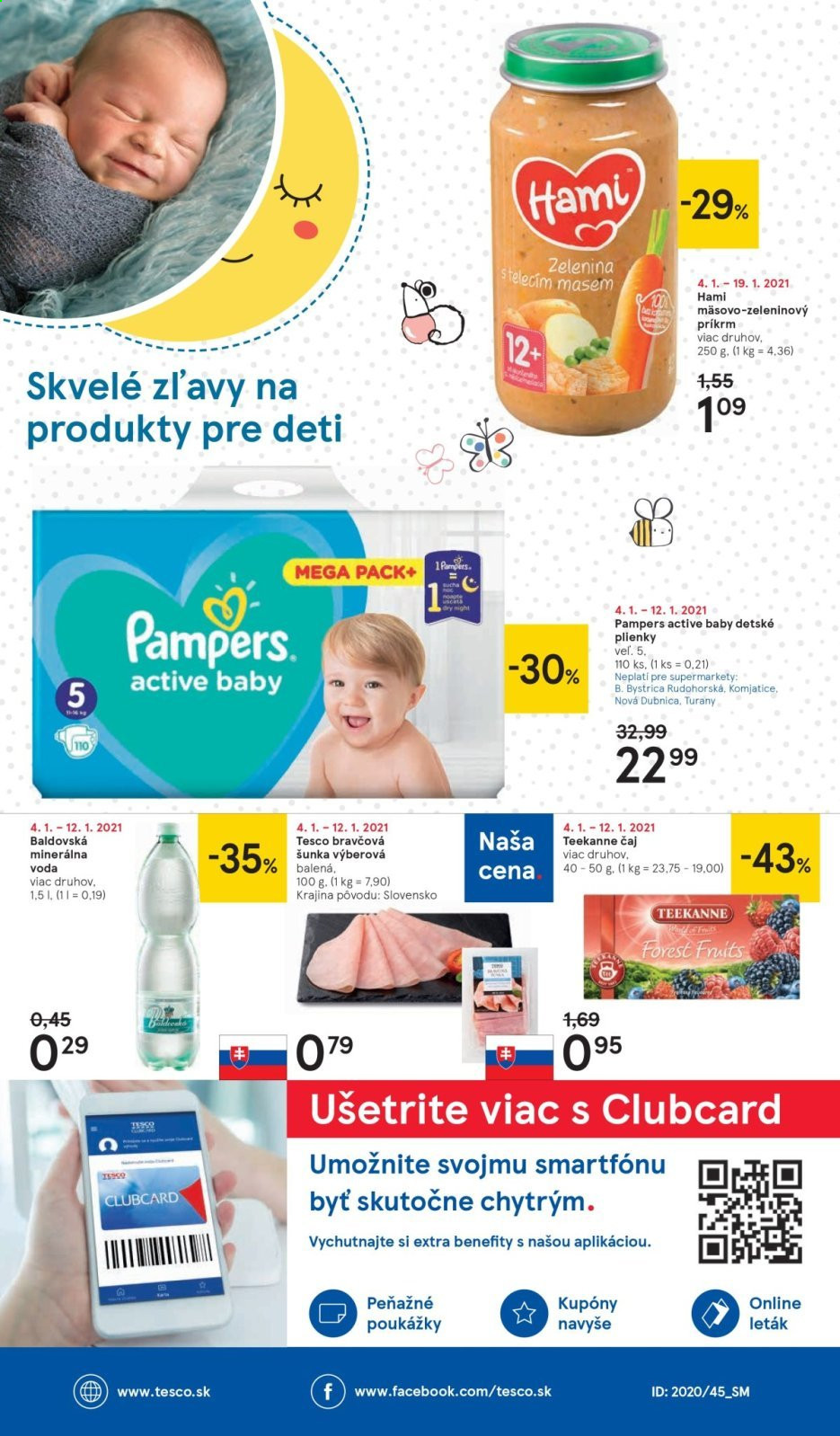 Leták TESCO supermarket - 4.1.2021 - 12.1.2021. Strana 8