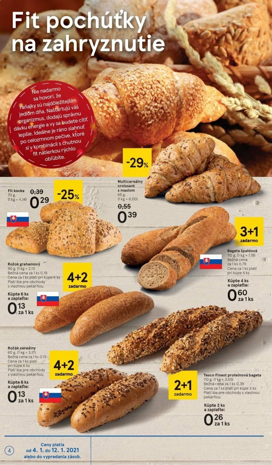 Leták TESCO - 4.1.2021 - 12.1.2021. Strana 4