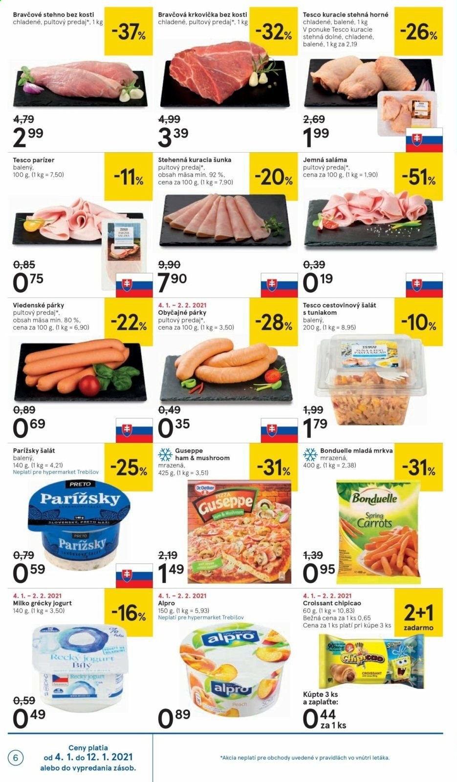 Leták TESCO - 4.1.2021 - 12.1.2021. Strana 6