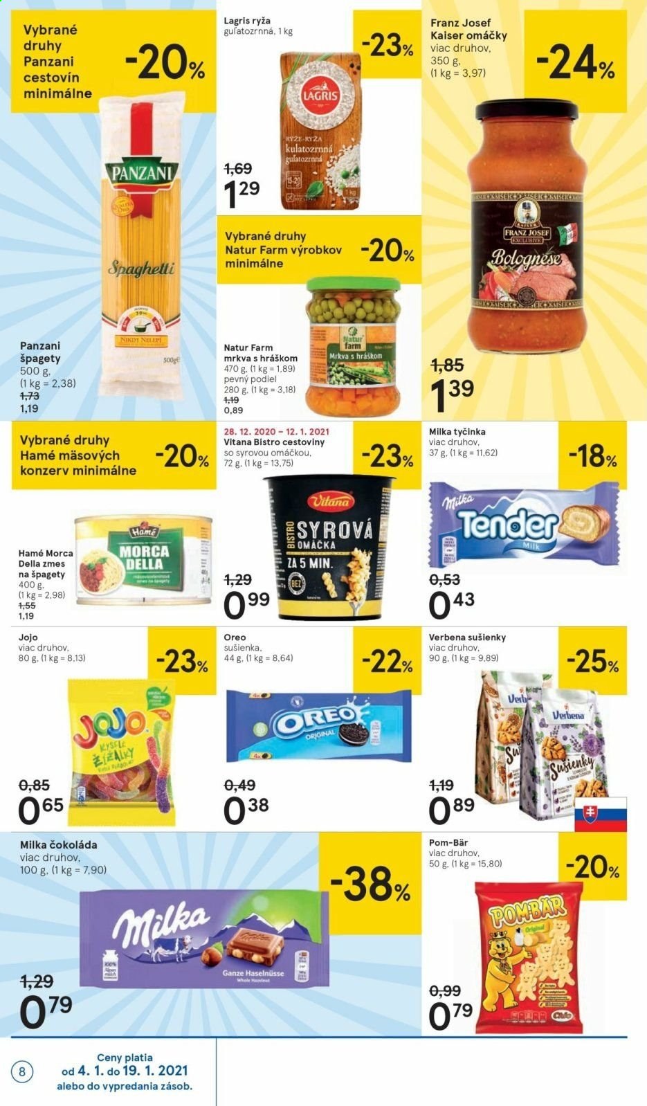 Leták TESCO - 4.1.2021 - 12.1.2021. Strana 8