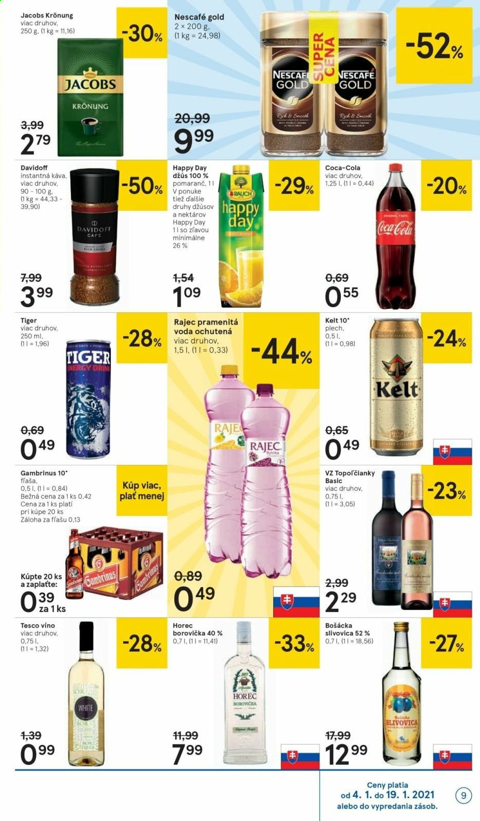 Leták TESCO - 4.1.2021 - 12.1.2021. Strana 9