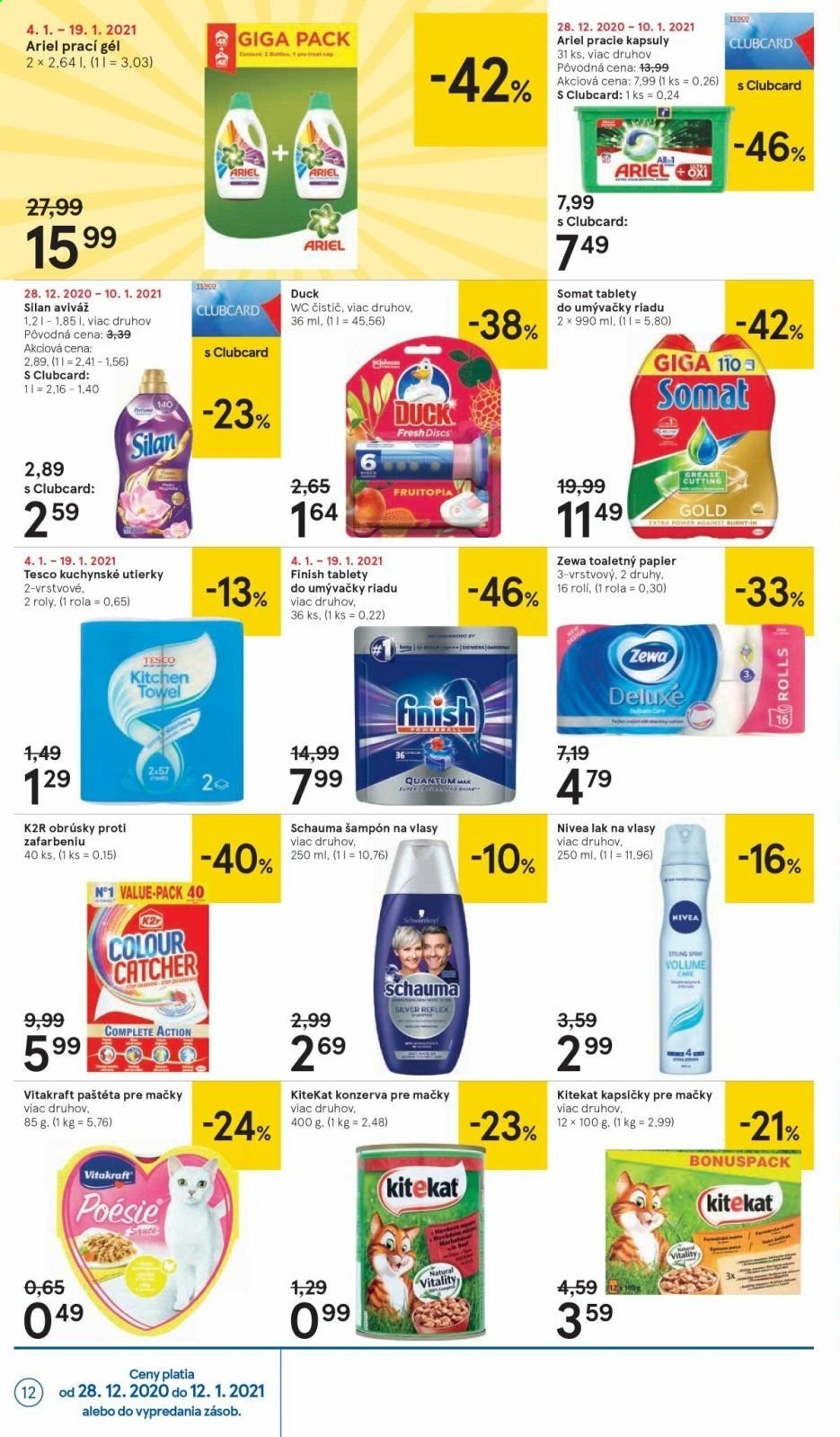 Leták TESCO - 4.1.2021 - 12.1.2021. Strana 12