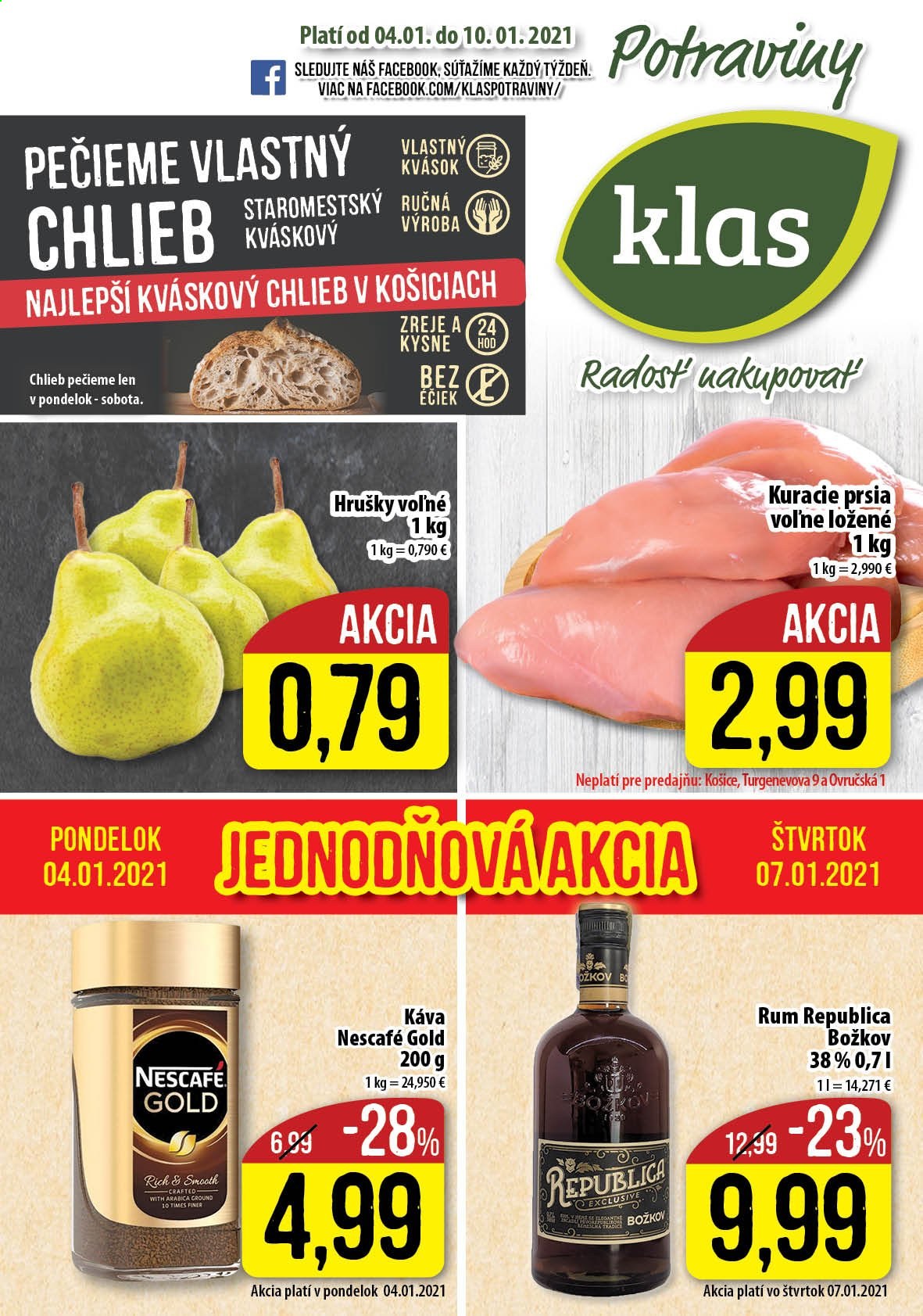 Leták Klas - 4.1.2021 - 10.1.2021. Strana 1